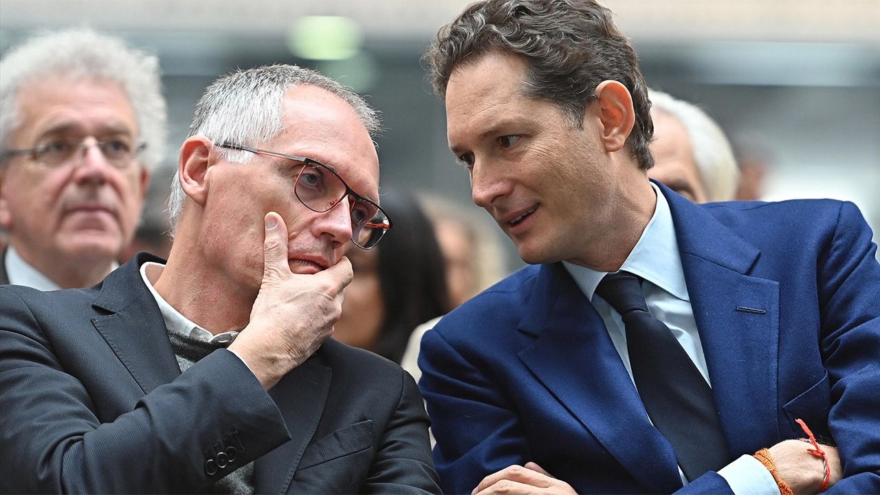 Carlos Tavares y John Elkann