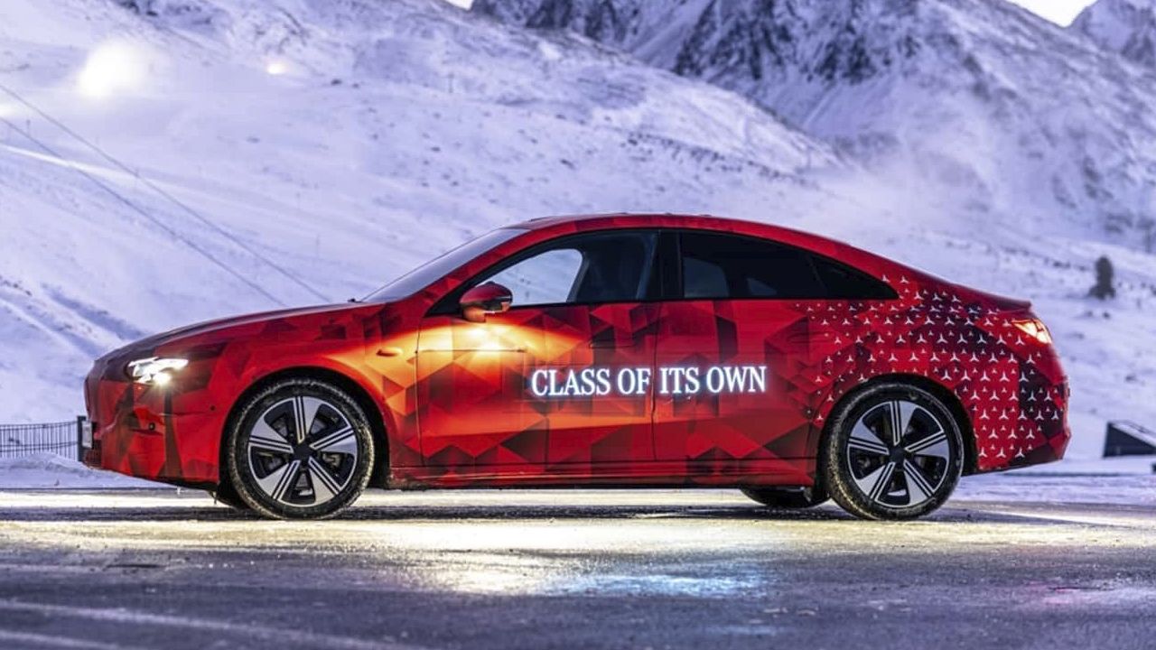 El nuevo Mercedes CLA eléctrico se presentará en primavera de 2025, ve guardando 50.000 euros...