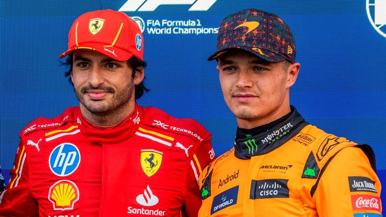 Esto piensa Norris de la salida de Carlos Sainz de Ferrari: “El nombre más importante de la F1 quería su asiento”