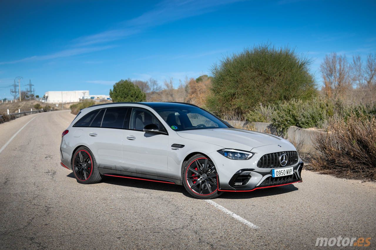 Prueba Mercedes-AMG C 63 E Performance Estate, escapando a toda lógica posible