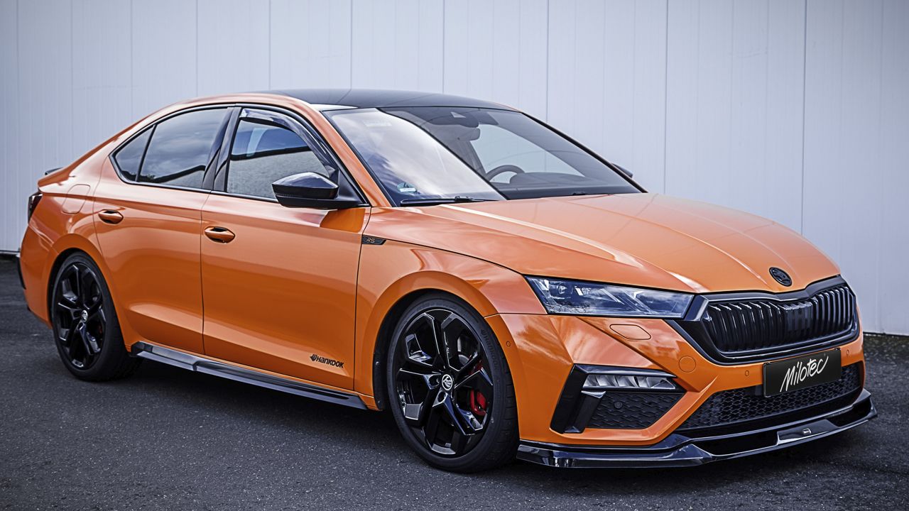 El Skoda Octavia RS es uno de los compactos deportivos que el tuning suele olvidar pero que Milotec no