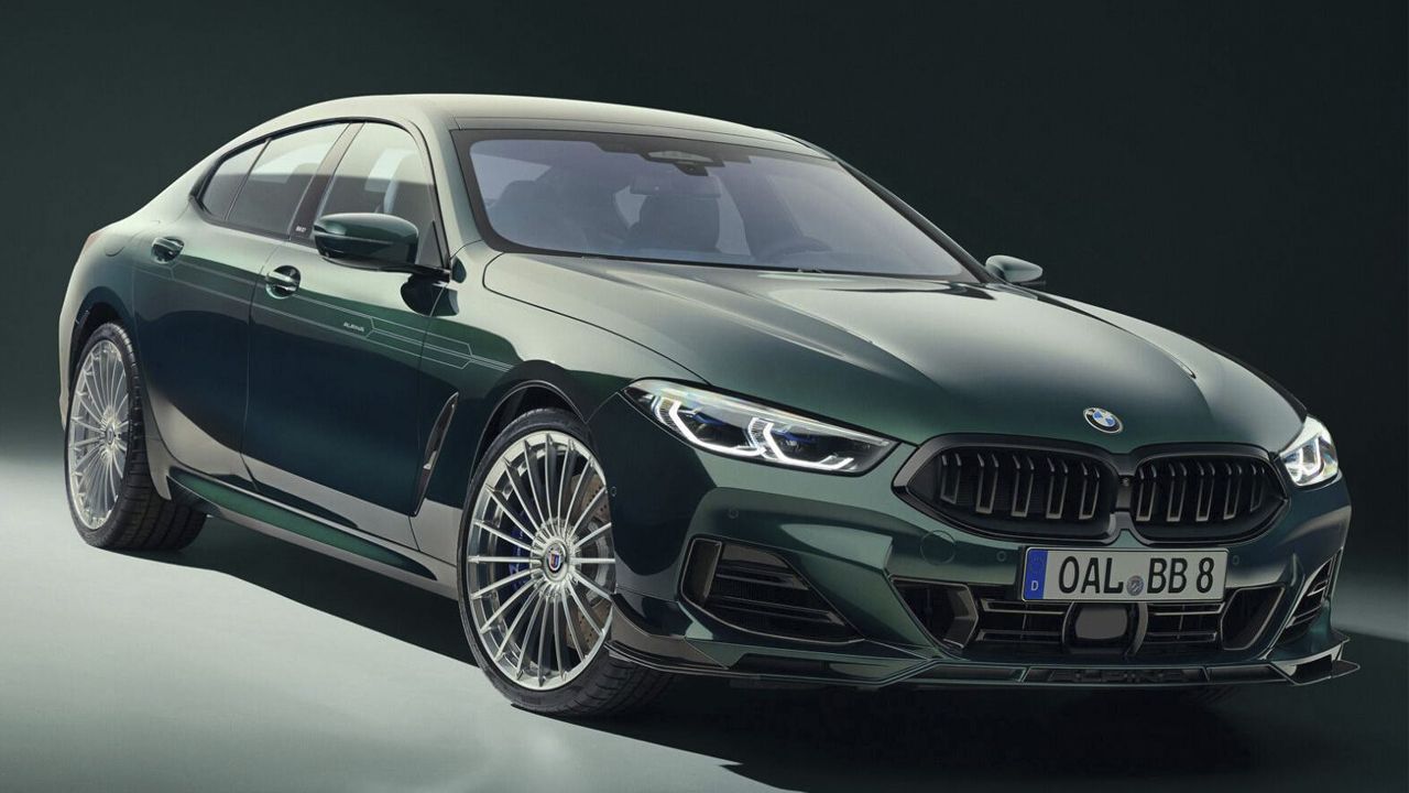 El Alpina B8 GT es el último canto de cisne del BMW M8 Gran Coupé, brutal en potencia, velocidad y precio