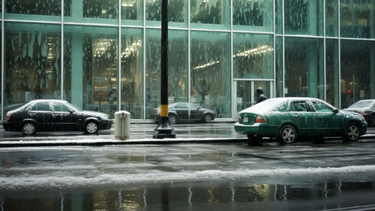 Alerta de la AEMET y la DGT a los conductores ante el riesgo de lluvia engelante