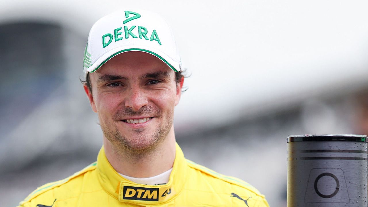 Lucas Auer valora su temporada de regreso al DTM junto al Team Winward