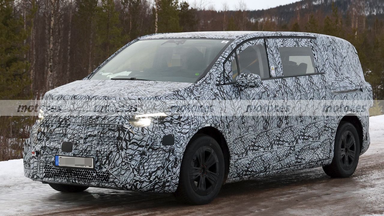 La nueva Mercedes Clase V 2026 afronta su primera gran prueba de fuego, el frío extremo del Polo Norte 5