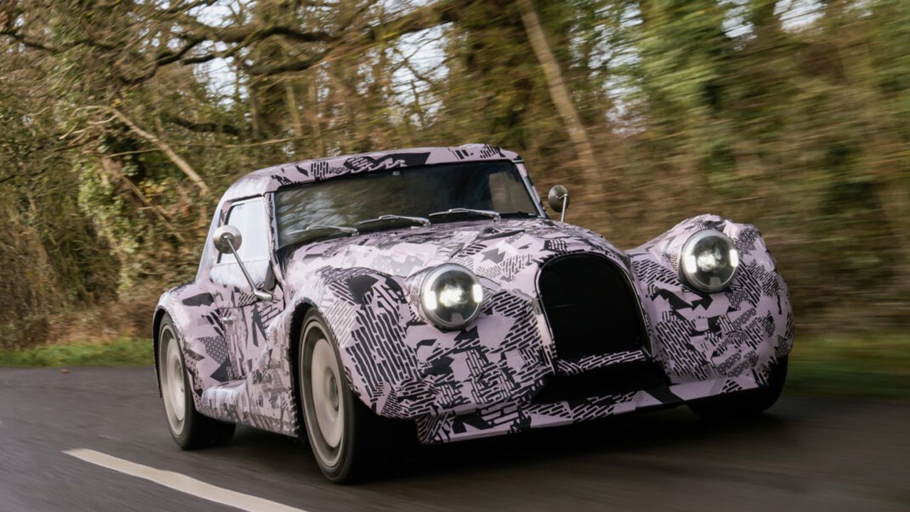 Morgan revela un prototipo de un nuevo modelo, y no es el heredero del 'despedido' Plus Six