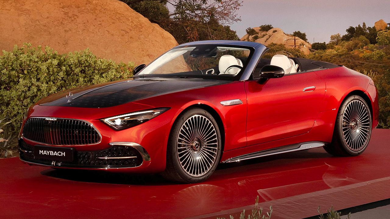 El desorbitado precio del lujoso descapotable de Mercedes-Maybach, casi podrías comprar dos Porsche 911 Cabrio