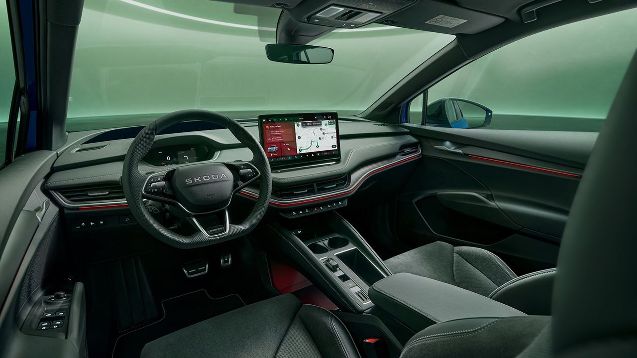 Skoda Enyaq 2025 - interior