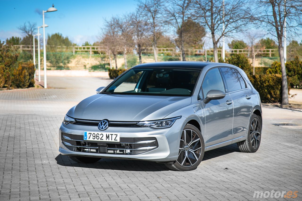 Prueba Volkswagen Golf eHybrid 2025, a un sólo paso de la plena electrificación