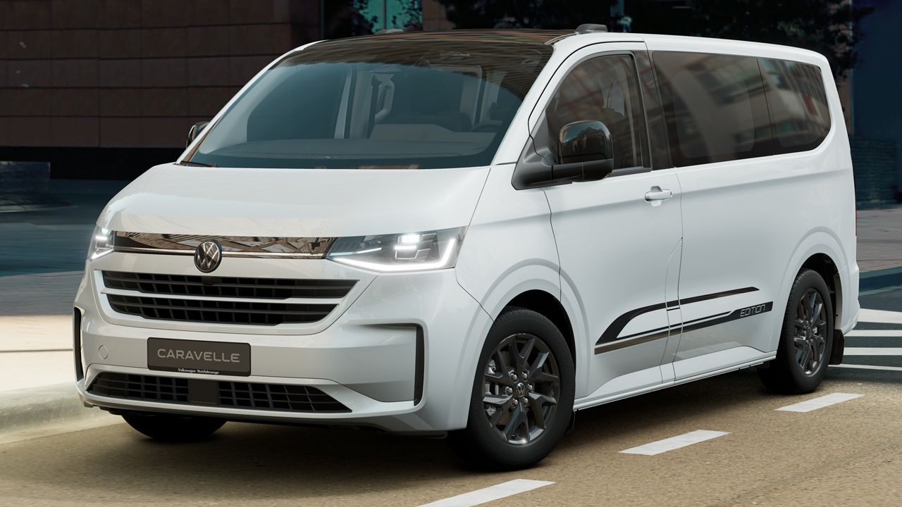 Volkswagen reinventa las Caravelle y Transporter con una exclusiva y deportiva edición especial