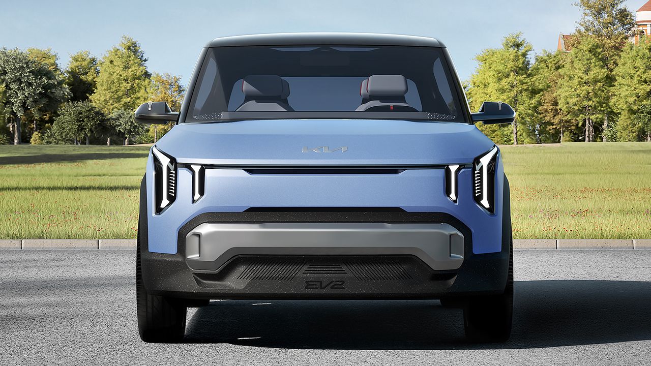 Nuevo KIA Concept EV2, la antesala del SUV eléctrico que llega en 2026 para rivalizar con FIAT y Citroën