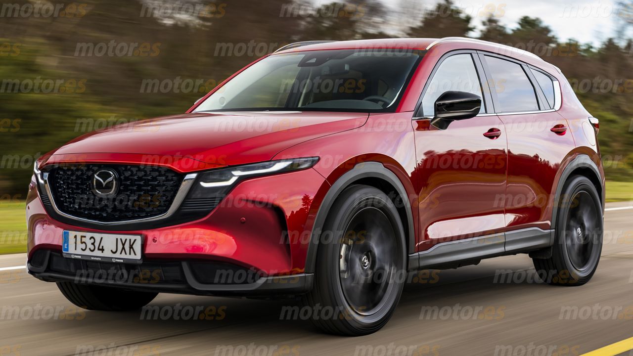 Render Mazda CX-5 2025