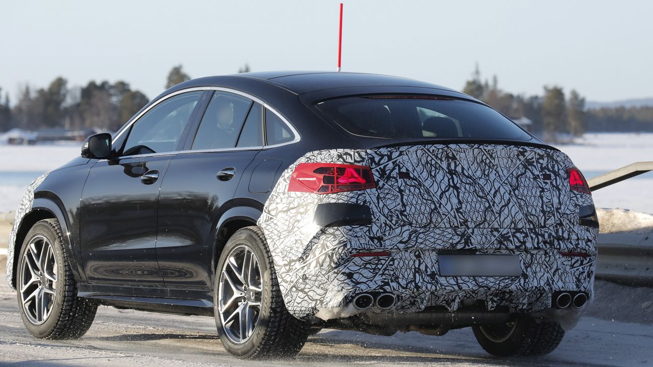 Fotos espía Mercedes GLE Coupé AMG 2026