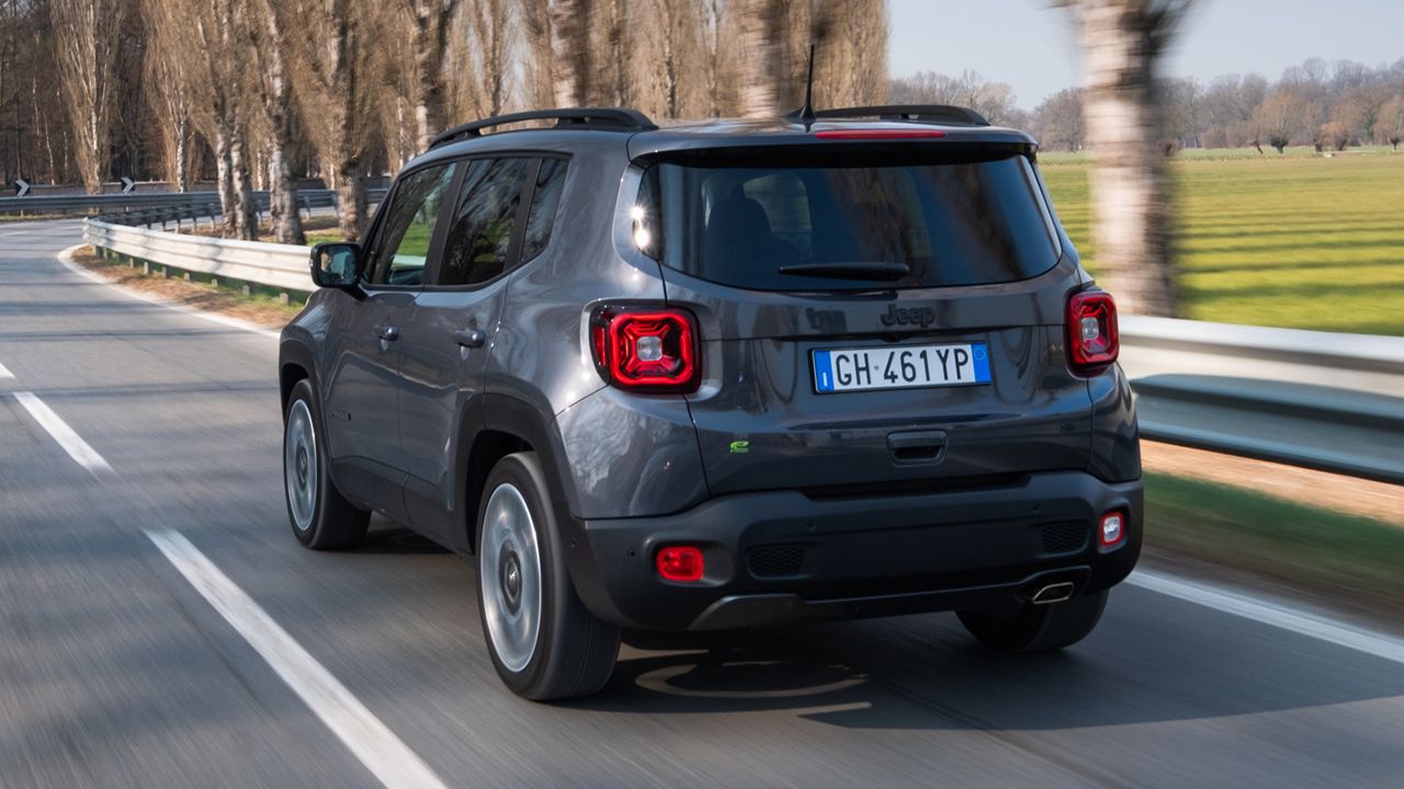 Jeep Renegade e-Hybrid - posterior