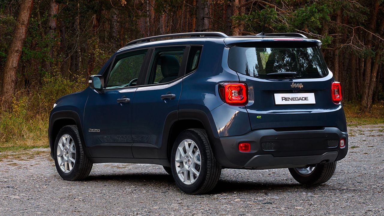 Jeep Renegade e-Hybrid - posterior