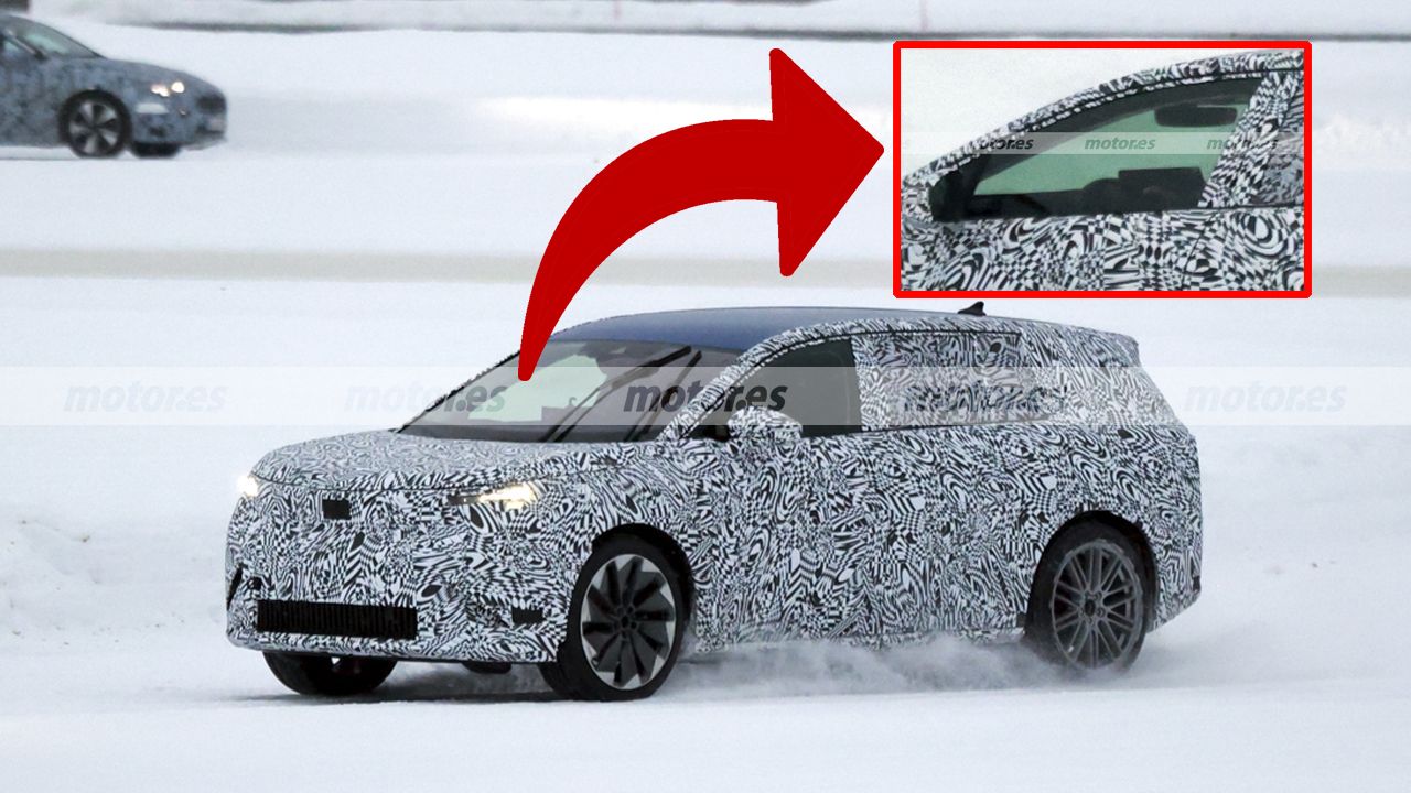 Skoda pone a prueba su gran SUV eléctrico en el hielo, el futuro rival del KIA EV9 sigue su desarrollo