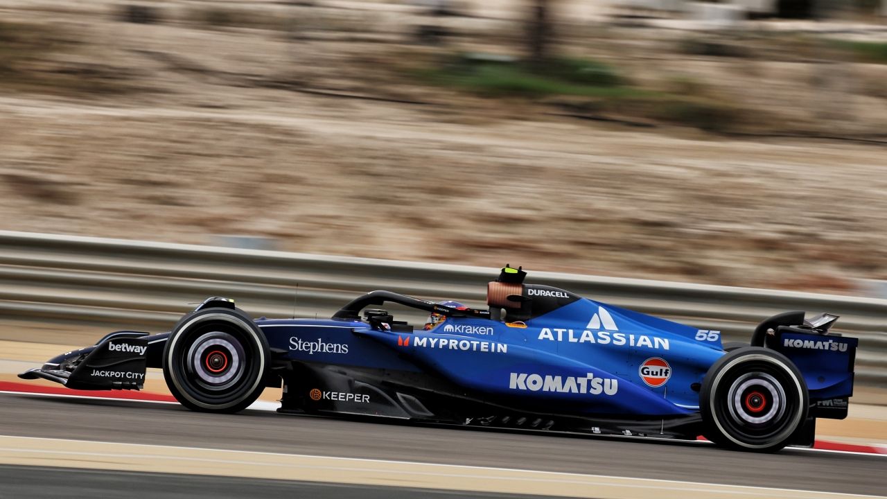 Williams comienza con una sonrisa: “El coche parece bastante acertado”