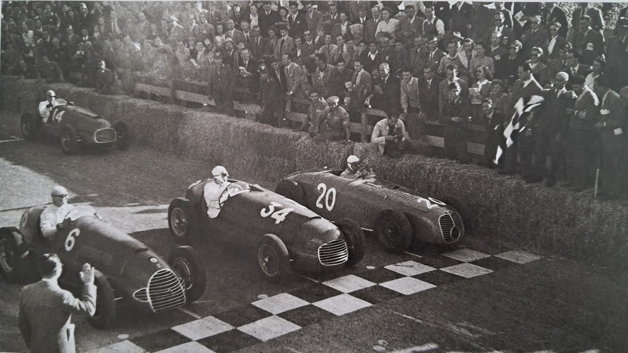 El Circuito del Garda de 1948, la primera victoria de un F1 de Ferrari