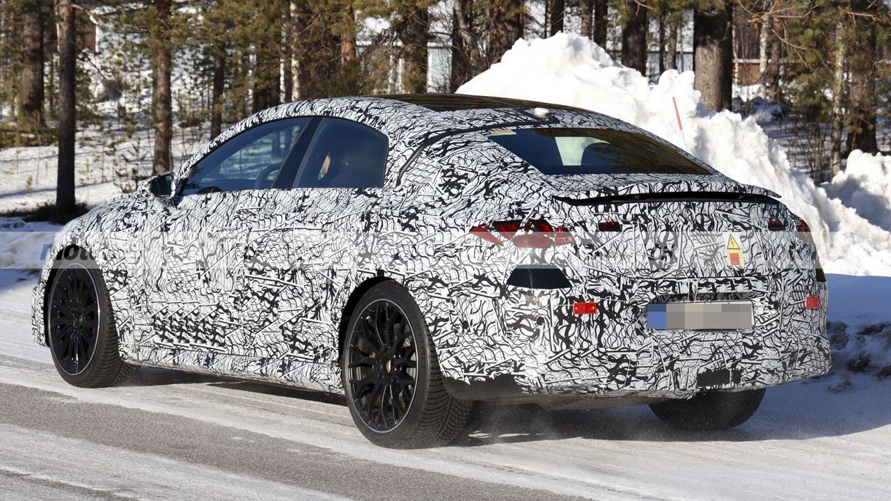 El nuevo Mercedes CLA AMG eléctrico destapa interesante detalles, una bestia con 150 CV más que el de gasolina 15