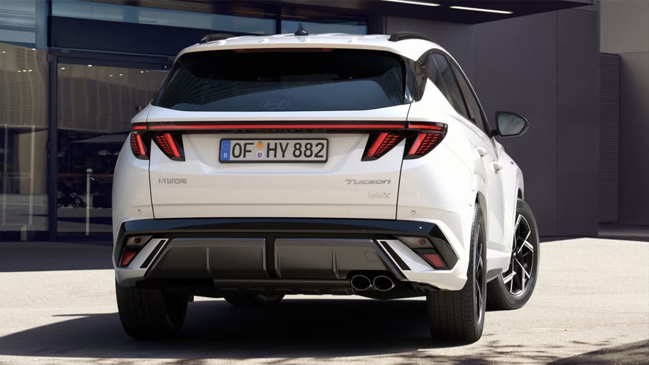 Hyundai Tucson - posterior