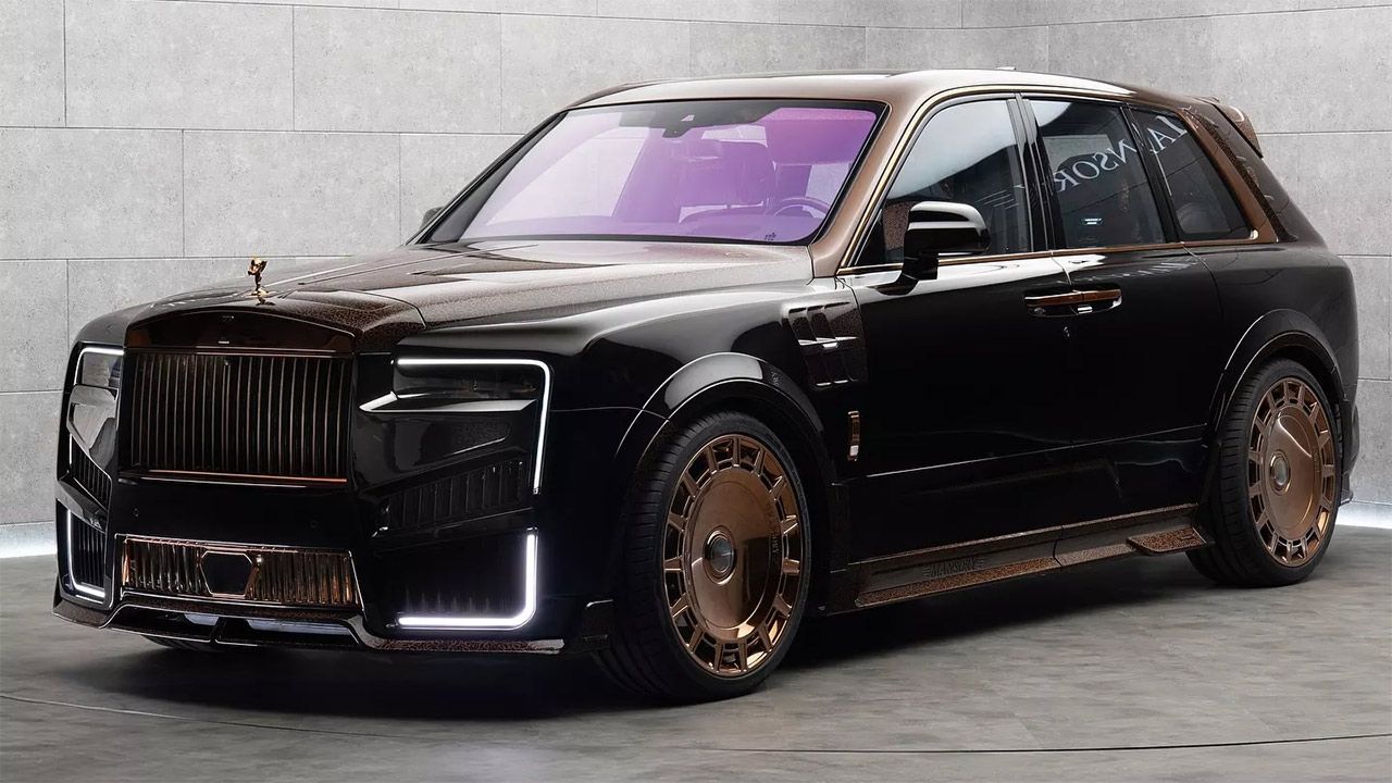 Este Rolls-Royce Cullinan Linea D'Arabo de Mansory desafía los límites, el SUV de lujo más extravagante