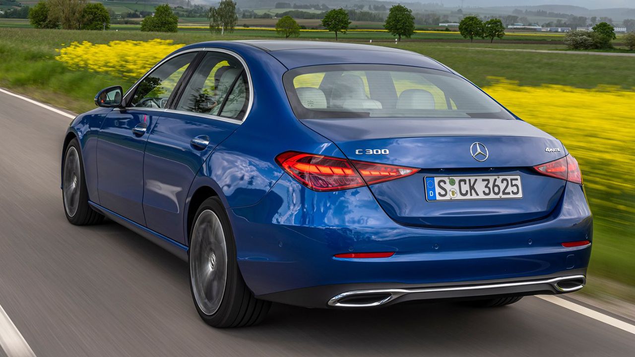 Mercedes Clase C - posterior
