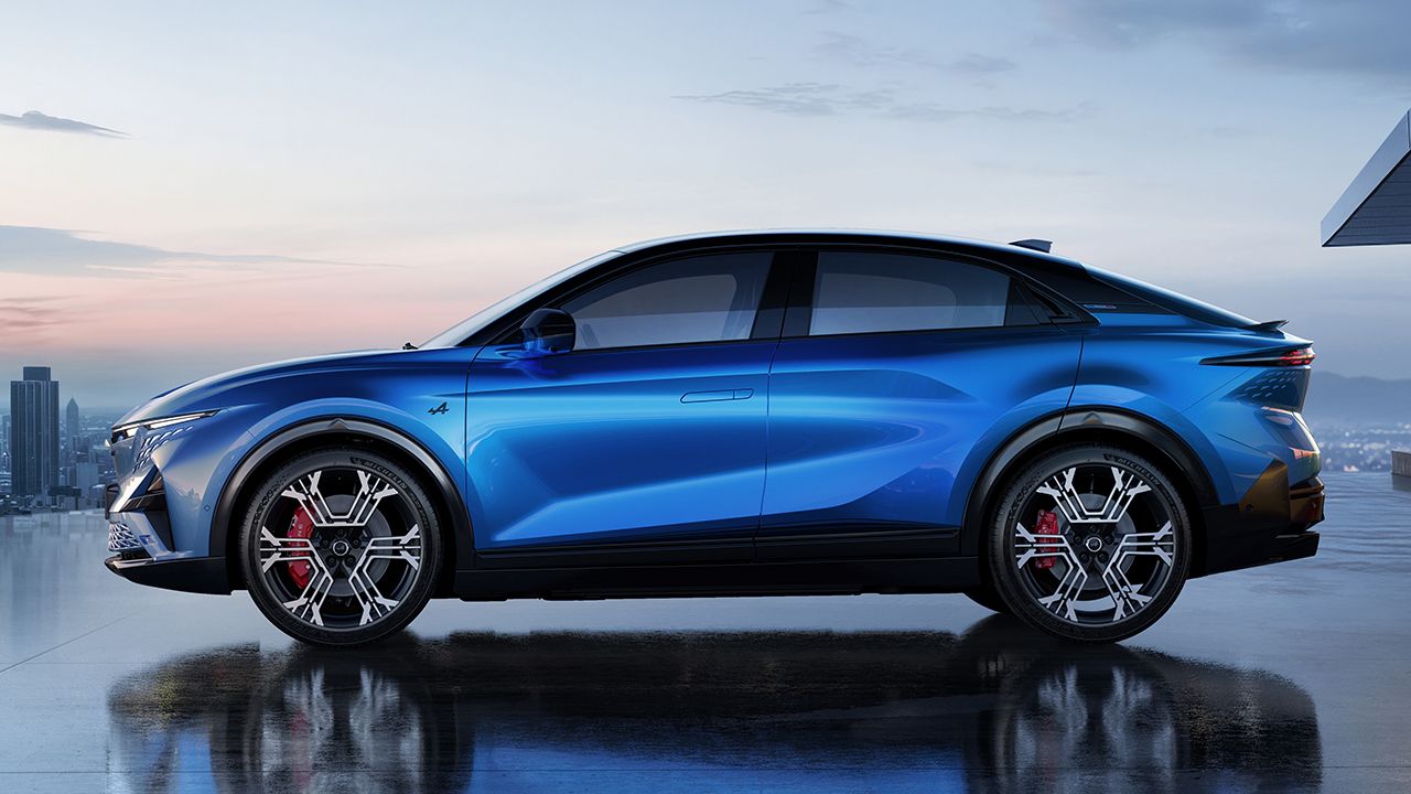 Alpine A390 - lateral