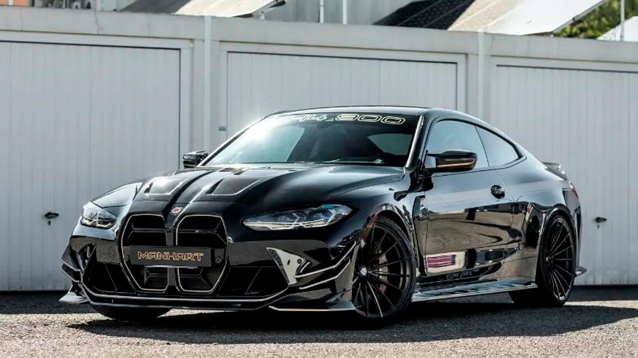 BMW firmó una joya con el M4 CSL pero lo de MANHART es una locura, un monstruo de casi 1.000 CV sin filtros