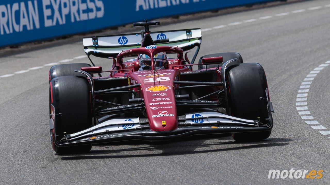 Charles Leclerc resiste la acometida de McLaren y se postula para la pole; Alonso destaca de nuevo