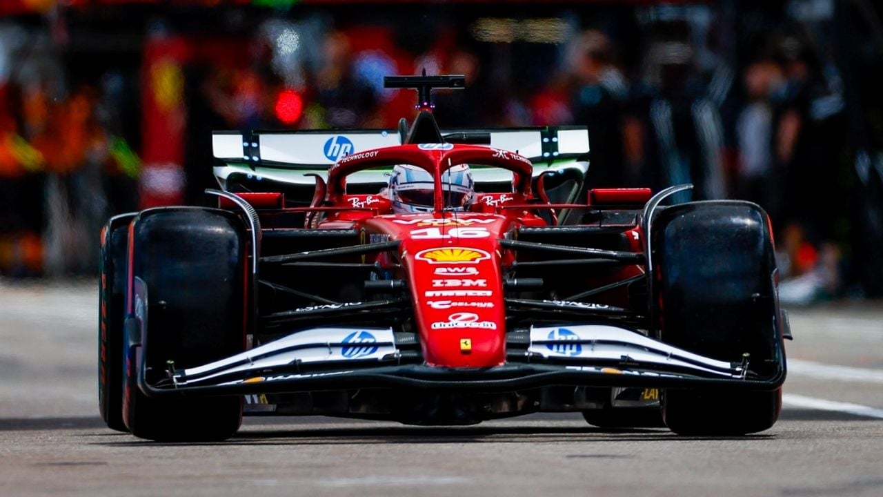 Leclerc hace renacer a Ferrari en el patio de su casa; comienzo prometedor de Sainz y Alonso