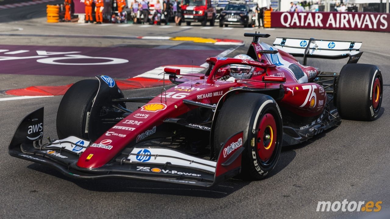 Leclerc mantiene el favoritismo y Hamilton prueba el muro en los últimos entrenamientos en Mónaco