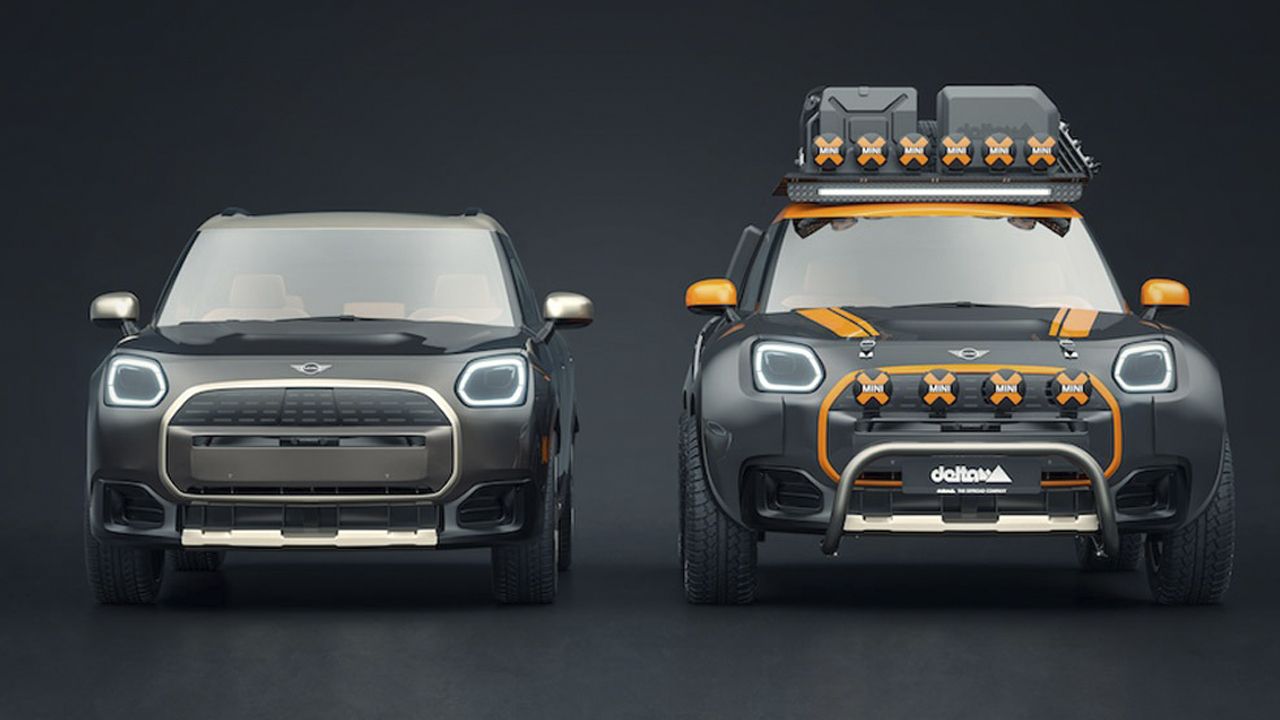 El MINI Countryman de Delta4x4 ahora juega en la liga del Range Rover (y no es broma)