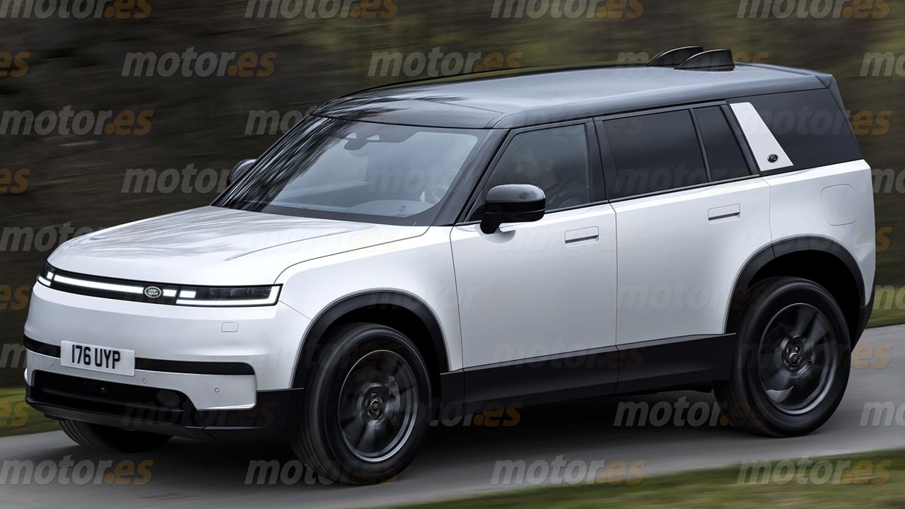 Render Land Rover Defender Sport 2027