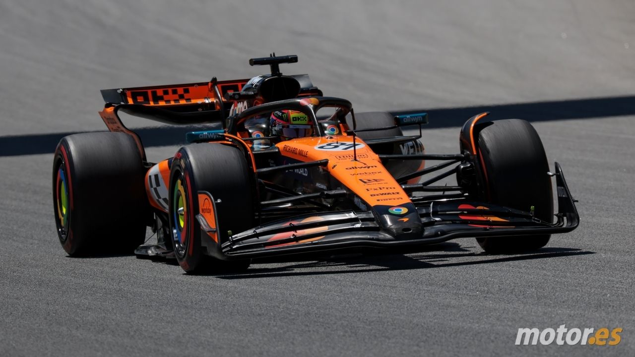 McLaren sigue al frente en Montmeló con el líder Oscar Piastri; Alonso, el mejor del resto