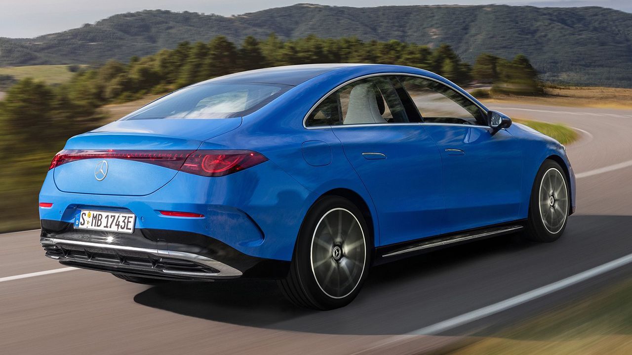 Mercedes CLA eléctrico - posterior