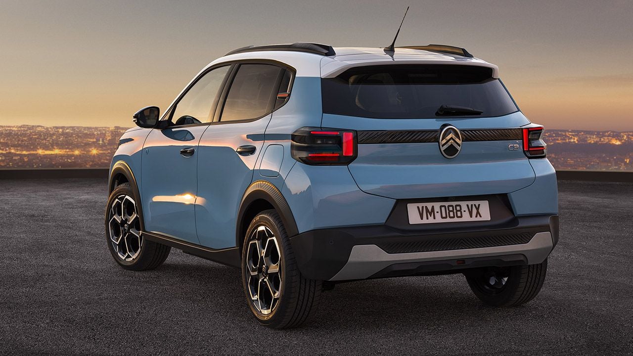 Citroën C3 - posterior