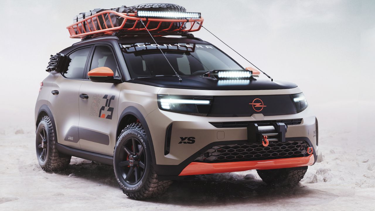 Opel revoluciona el Frontera eléctrico con un atrevido concepto todoterreno