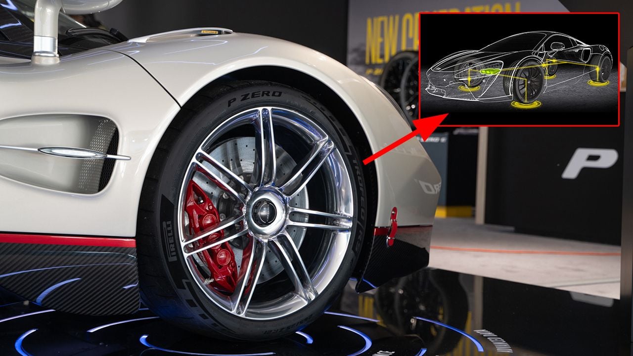 La tecnología Cyber Tyre de Pirelli reinventa el neumático para adaptarlo a la era del coche conectado