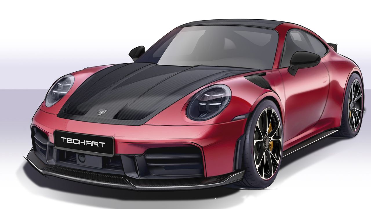 El nuevo Porsche 911 se queda corto para algunos, por suerte TechArt ya tiene la solución