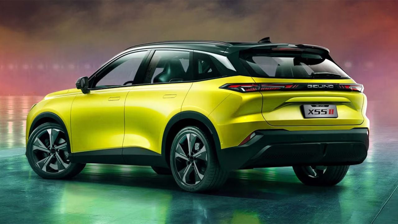 BAIC X55 - posterior