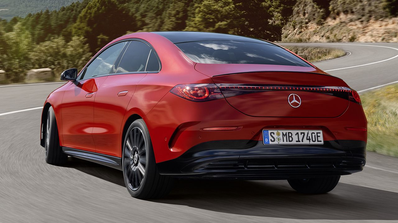Mercedes CLA eléctrico - posterior