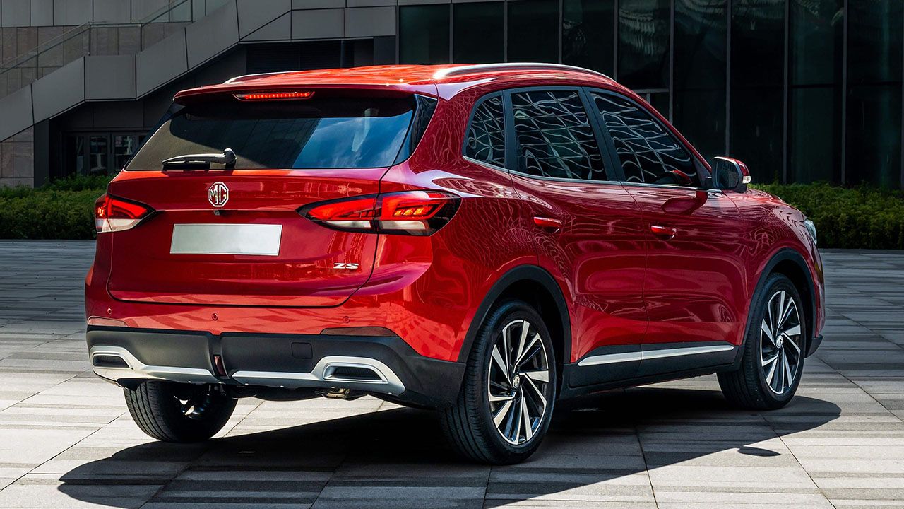 MG ZS 2025 - posterior
