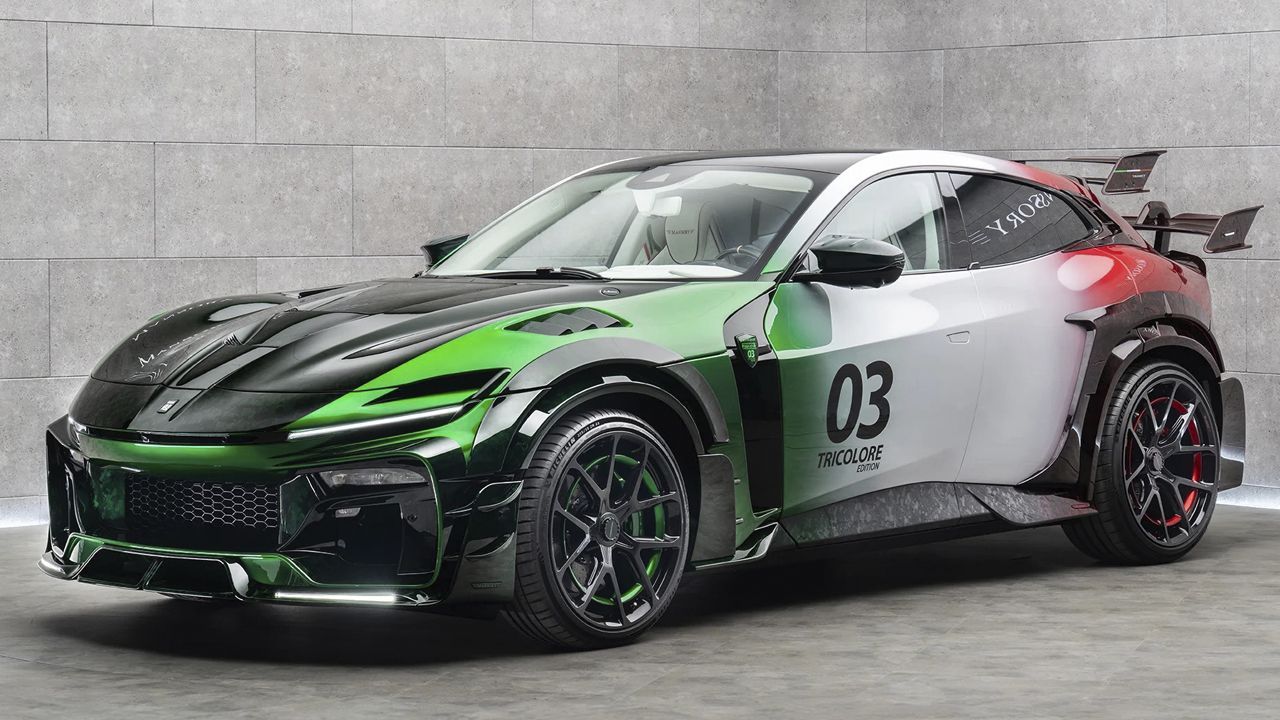 MANSORY revoluciona el Ferrari Purosangue con un estilo que es pura provocación