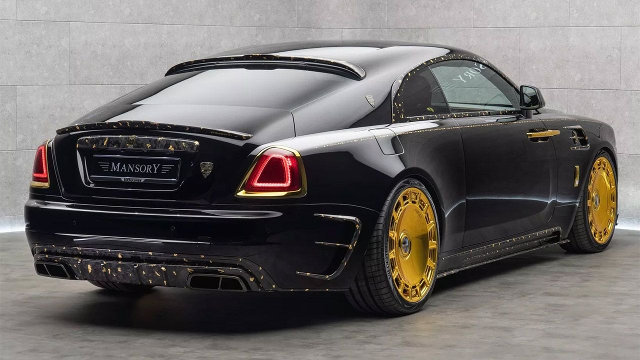 &Iquest;El Rolls-Royce MÁS Hortera De La Historia? Mansory Plaga De Oro El Olvidado Wraith