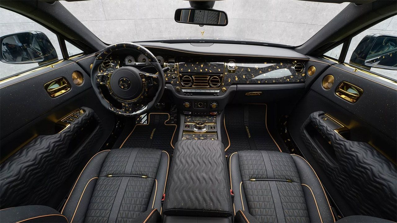 &Iquest;El Rolls-Royce MÁS Hortera De La Historia? Mansory Plaga De Oro El Olvidado Wraith