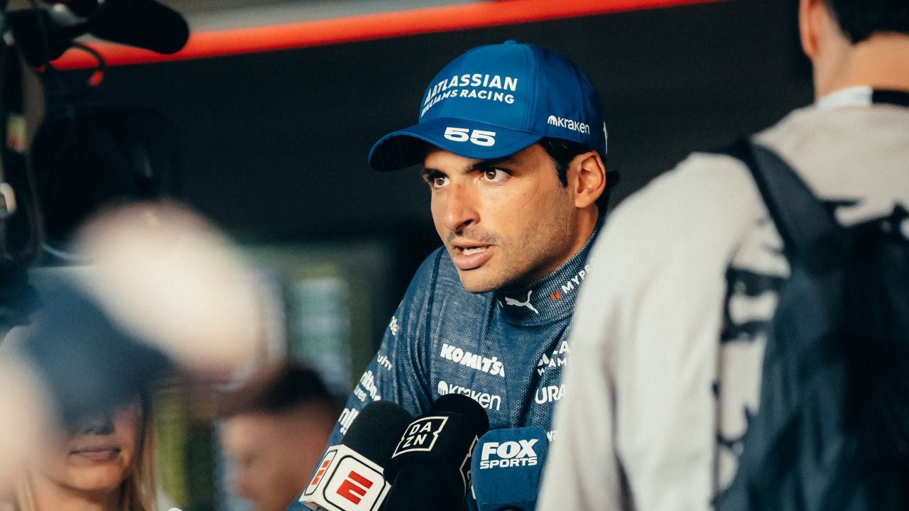 Sainz ve hábitos de equipo pequeño en Williams: “No creo que sea la forma de correr”