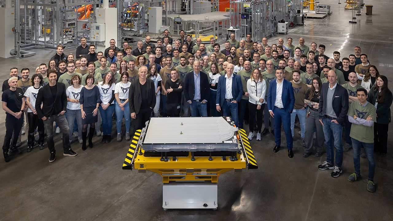 Fabricación de baterías en preserie de SEAT