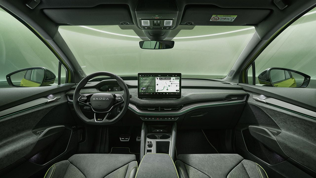 Skoda Enyaq RS 2025 - interior