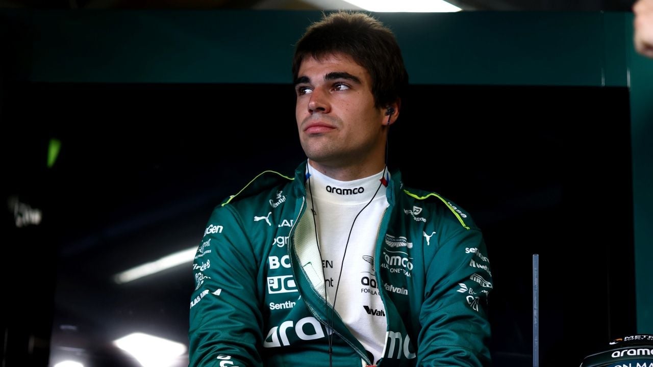 Acusan a Stroll de lesionarse tras perder los estribos en el box de Aston Martin
