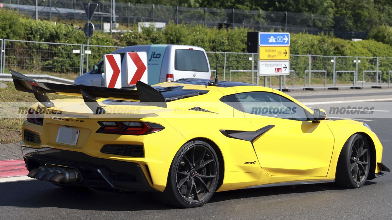 Fotos espía Chevrolet Corvette Zora 2026 en Nürburgring